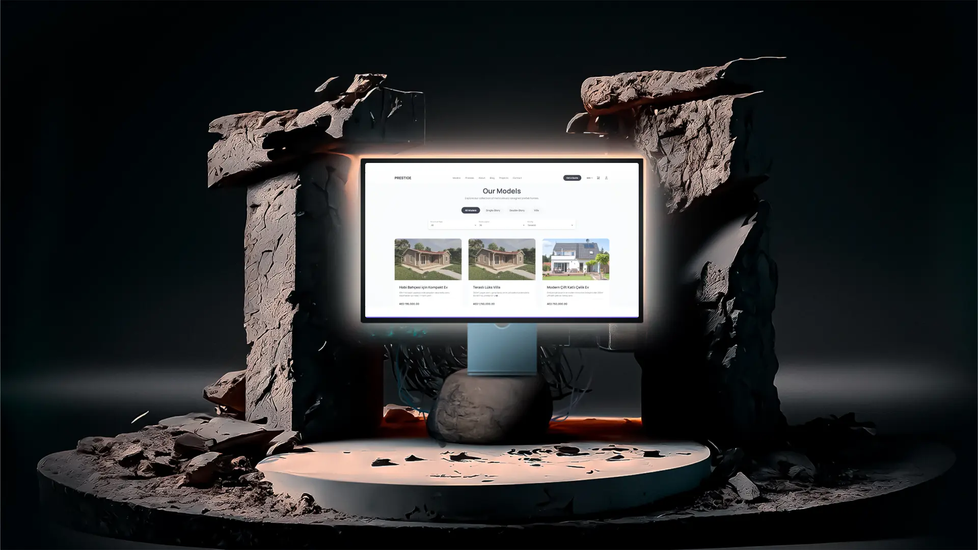 Prefabrik Ev Satış Platformu